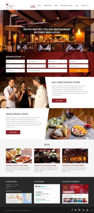 Web Design by pb for Cabo escape tours | Design: #15547794
