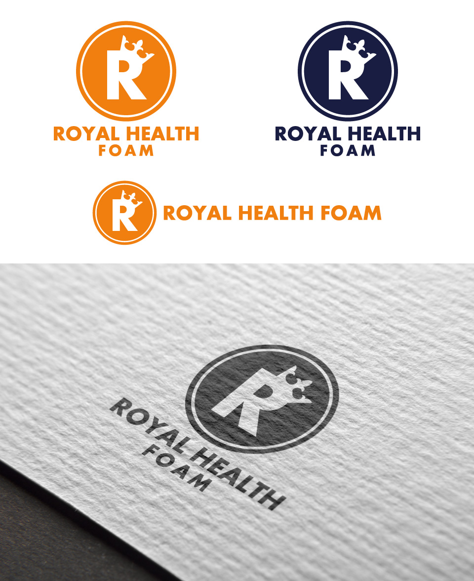Logo Design by Impressive Solutions for Royal Health Foam | Design #15478555