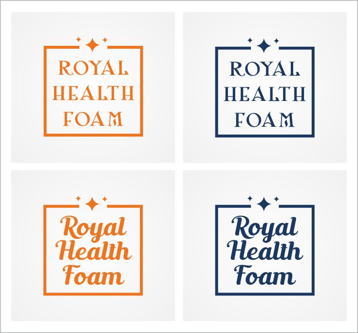 Logo Design by Prakash_arts for Royal Health Foam | Design #15537581