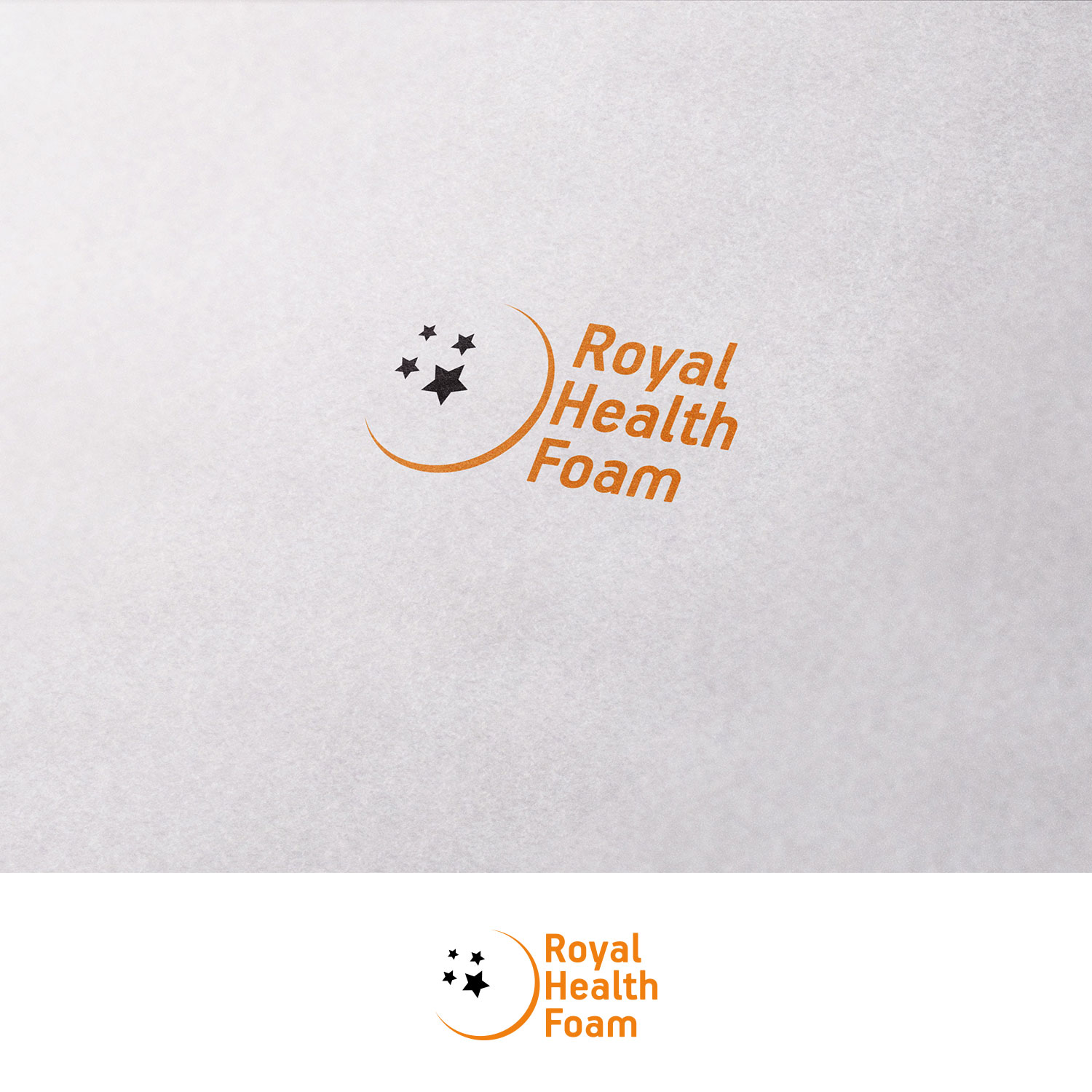 Logo Design by DesignDUO for Royal Health Foam | Design #15578331