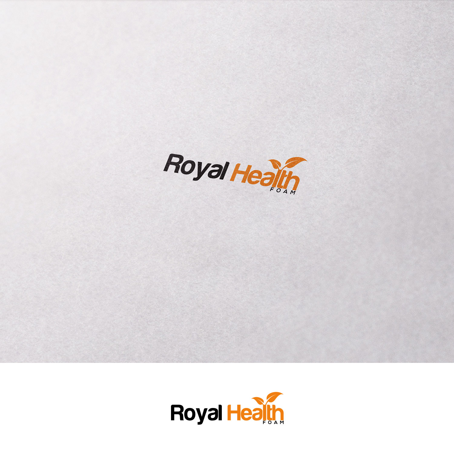 Logo Design by DesignDUO for Royal Health Foam | Design #15578338