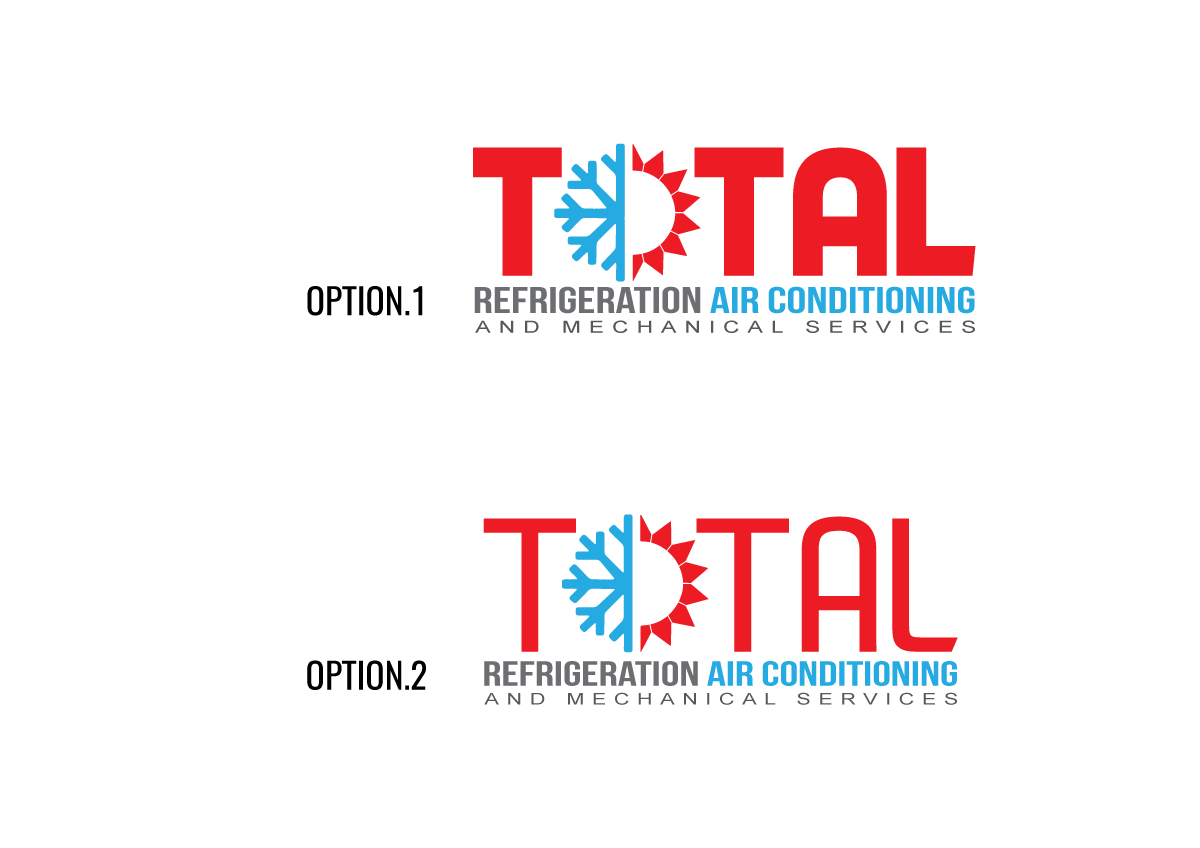 Diseño de Logo por Impressive Solutions para Total Refrigeration Air Conditioning and Mechanical Services | Diseño #15507787