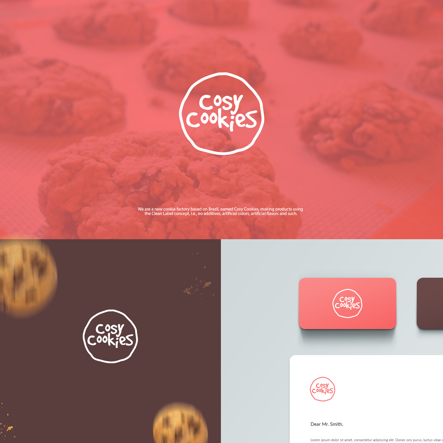 Diseño de Logo por Felipe Moura para Cosy Cookies | Diseño #15501943