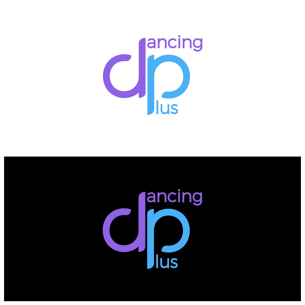 Dancing Plus Updated Bold Logo 6 Logo Designs for Dancing Plus