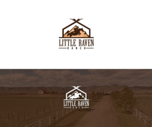 Little Raven Ranch | Logo Design by pixelgrapix