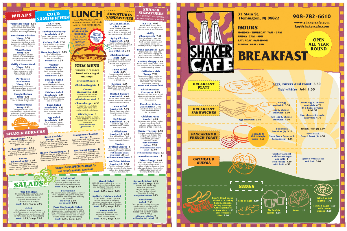 Design de Menu par PATRICK KING GRAPHICS pour Dempsey Enterprises, LLC | Design #2609888
