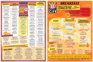 Menu Design by PATRICK KING GRAPHICS for Dempsey Enterprises, LLC | Design: #2652616