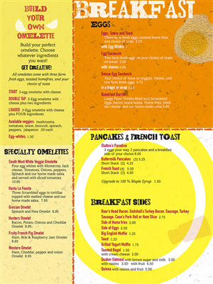 Menu Design by iD_intelligentDesign for Dempsey Enterprises, LLC | Design: #2648898
