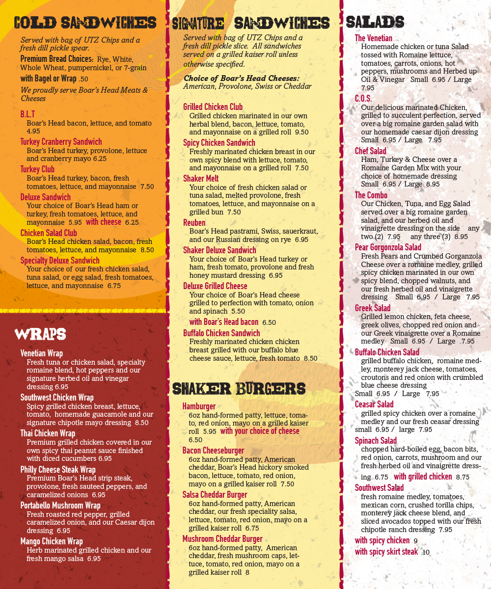 Menu Design by iD_intelligentDesign for Dempsey Enterprises, LLC | Design #2661988