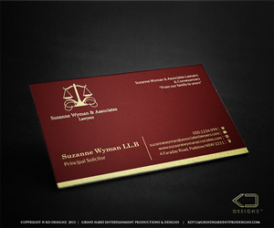 Business Card Design by KD Designz for this project | Design: #2611035