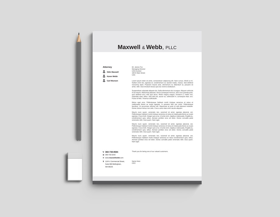 Schreibwaren-Design von asimali für Precedent Forms | Design #15594853