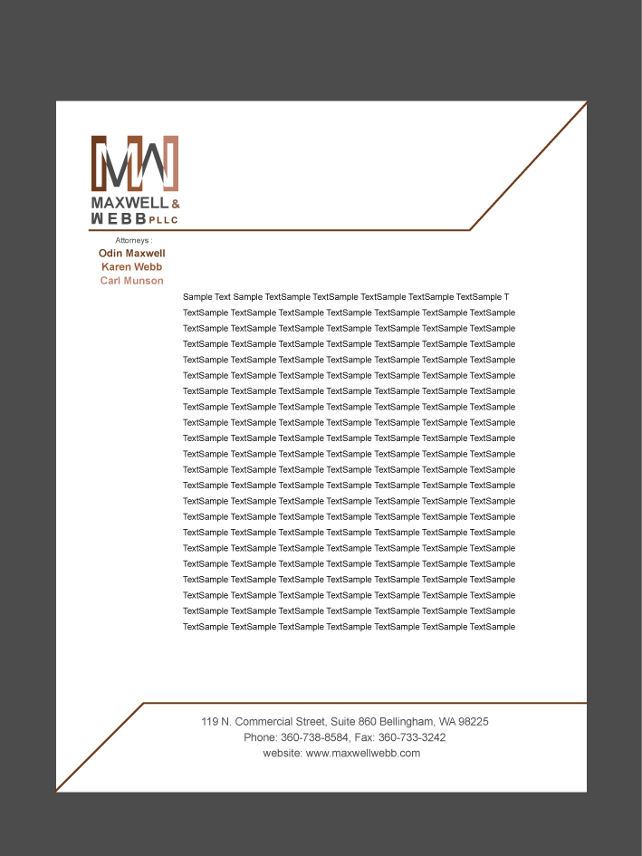 Schreibwaren-Design von Titudesign für Precedent Forms | Design #15628205