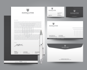 Stationery Design by OxonoArt for Precedent Forms | Design: #15599508