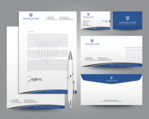 Stationery Design by OxonoArt for Precedent Forms | Design: #15600287