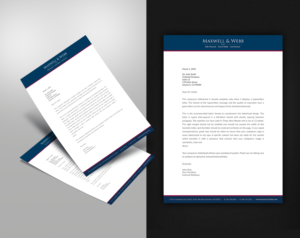 Schreibwaren-Design von strxyzll für Precedent Forms | Design: #15643091