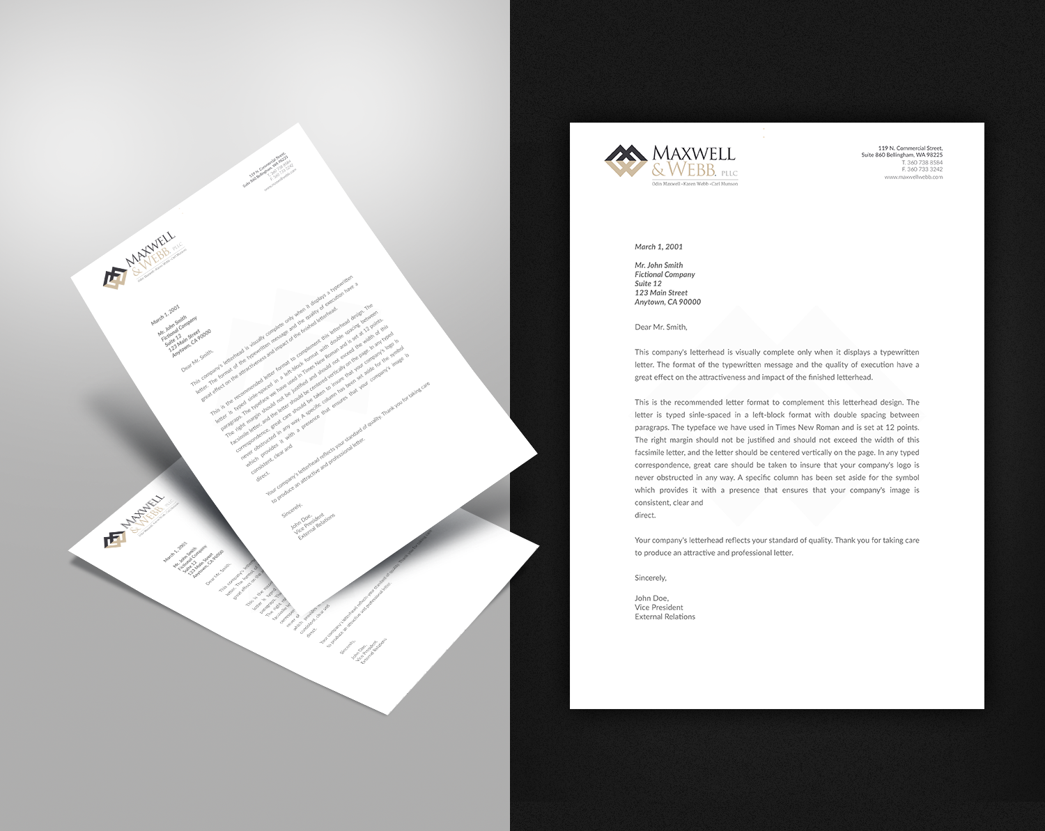Stationery Design by strxyzll for Precedent Forms | Design: #15643518