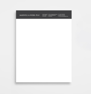 Stationery Design by Right_D for Precedent Forms | Design: #15533248