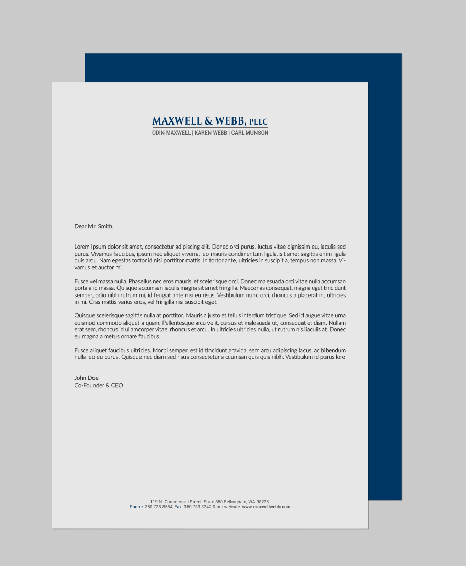 Stationery Design by chandrayaan.creative for Precedent Forms | Design #15494316