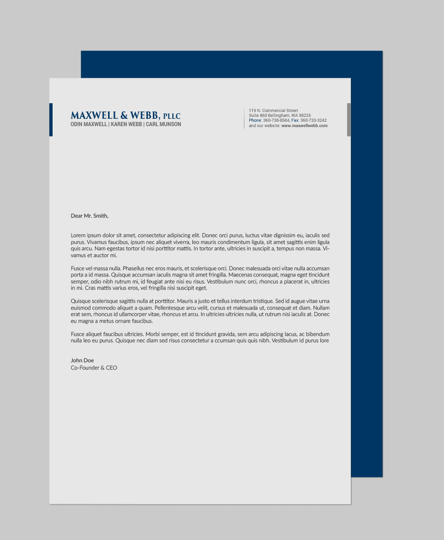 Stationery Design by chandrayaan.creative for Precedent Forms | Design #15494322