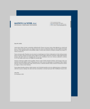 Stationery Design by chandrayaan.creative for Precedent Forms | Design: #15494322