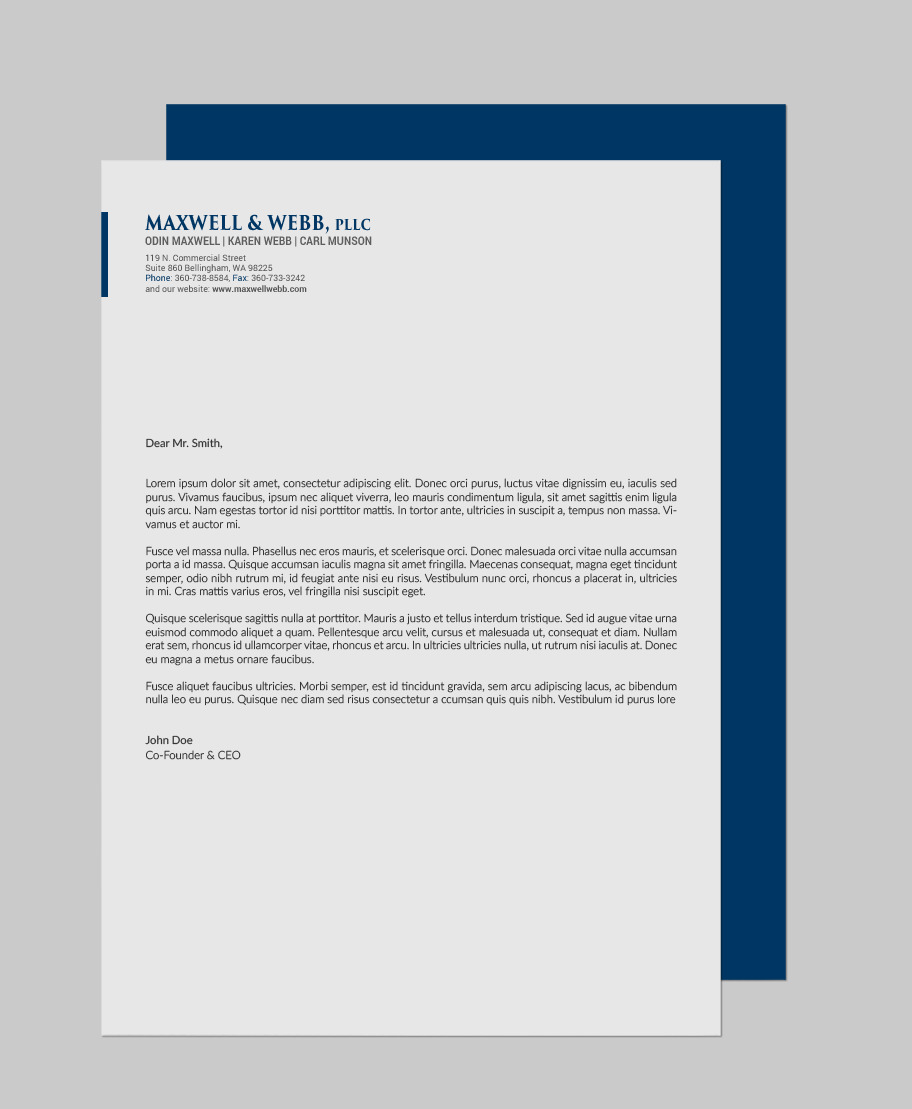 Stationery Design by chandrayaan.creative for Precedent Forms | Design #15494323