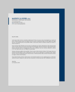 Stationery Design by chandrayaan.creative for Precedent Forms | Design: #15494323