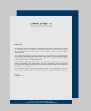 Stationery Design by chandrayaan.creative for Precedent Forms | Design: #15494324