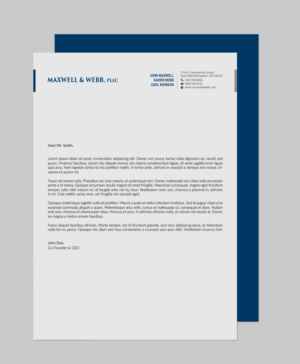 Stationery Design by chandrayaan.creative for Precedent Forms | Design: #15494325