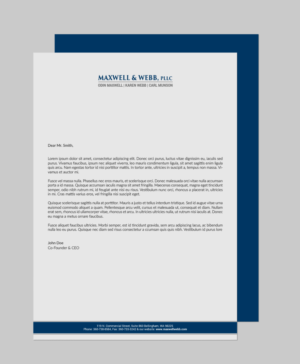 Stationery Design by chandrayaan.creative for Precedent Forms | Design: #15494332