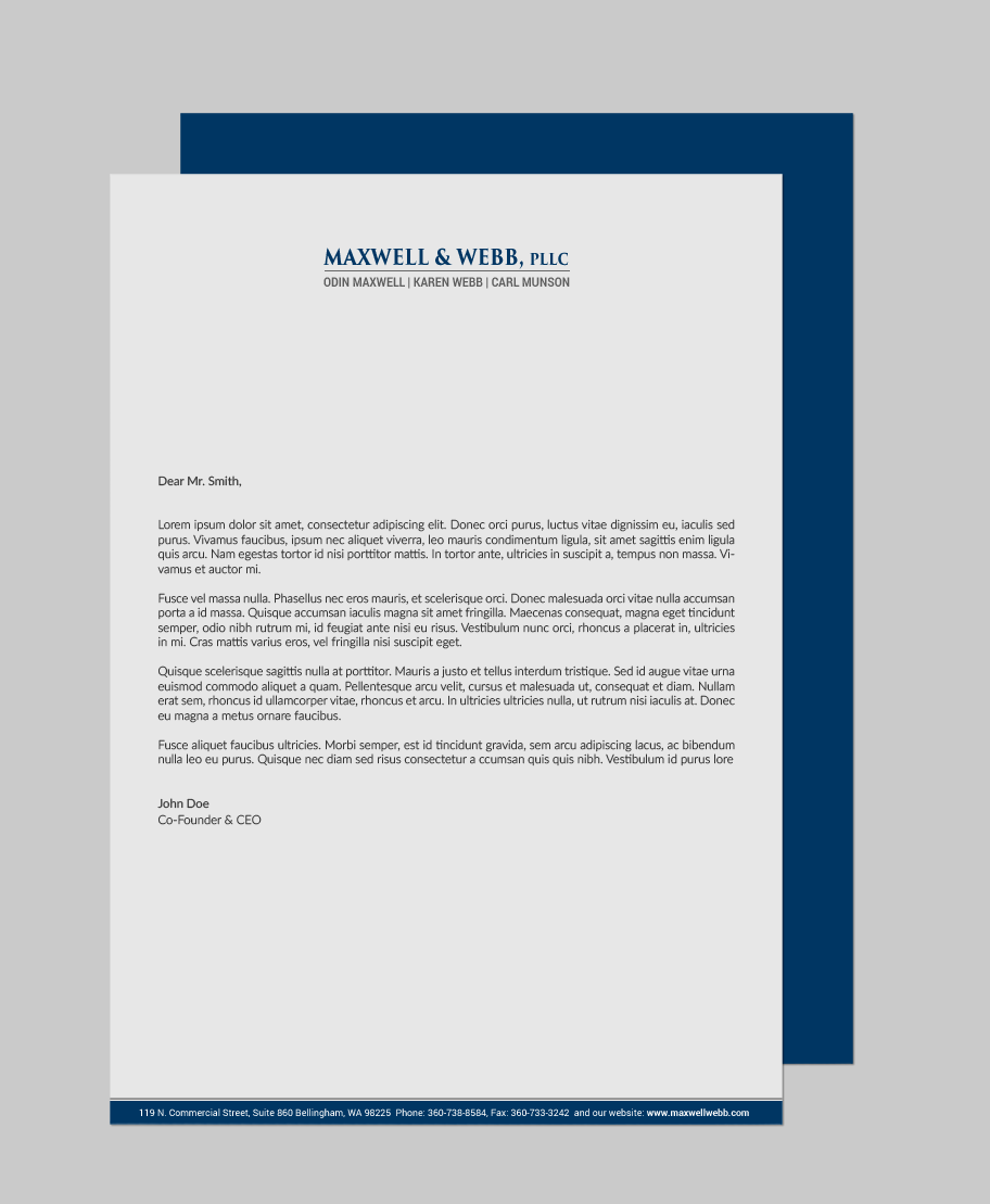 Stationery Design by chandrayaan.creative for Precedent Forms | Design #15494335