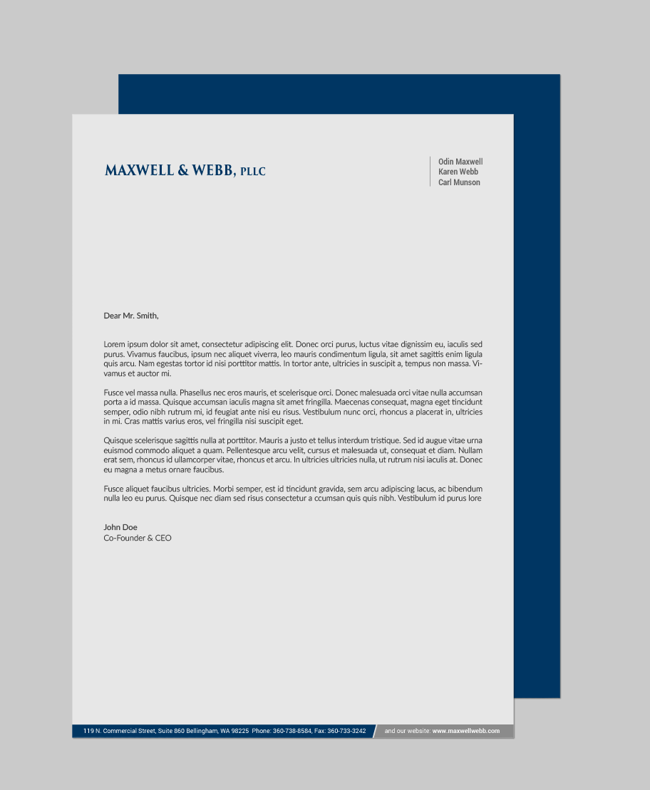 Stationery Design by chandrayaan.creative for Precedent Forms | Design #15494337