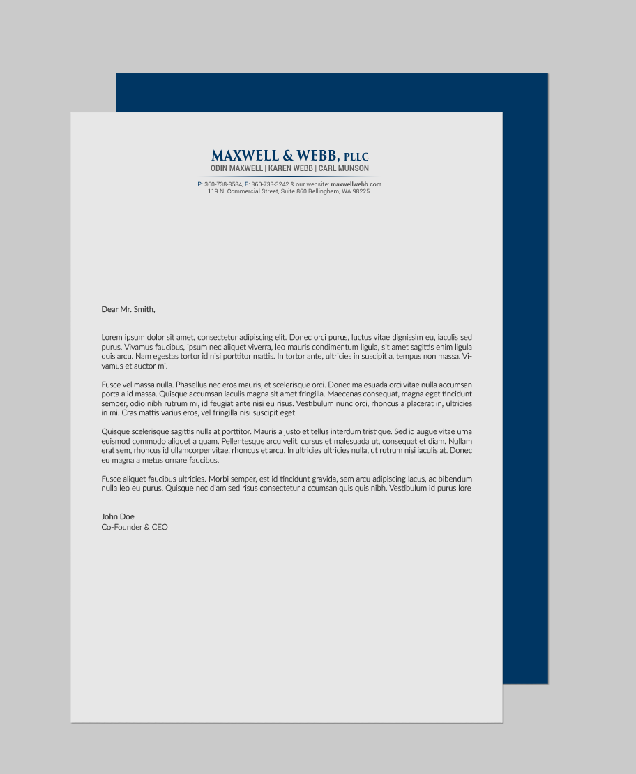 Stationery Design by chandrayaan.creative for Precedent Forms | Design #15494370