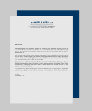 Stationery Design by chandrayaan.creative for Precedent Forms | Design: #15494370