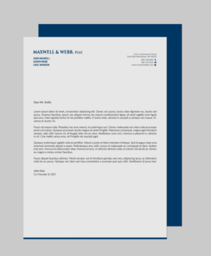 Stationery Design by chandrayaan.creative for Precedent Forms | Design: #15494379
