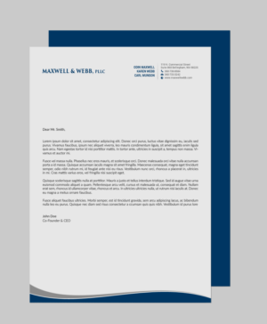 Stationery Design by chandrayaan.creative for Precedent Forms | Design: #15494394