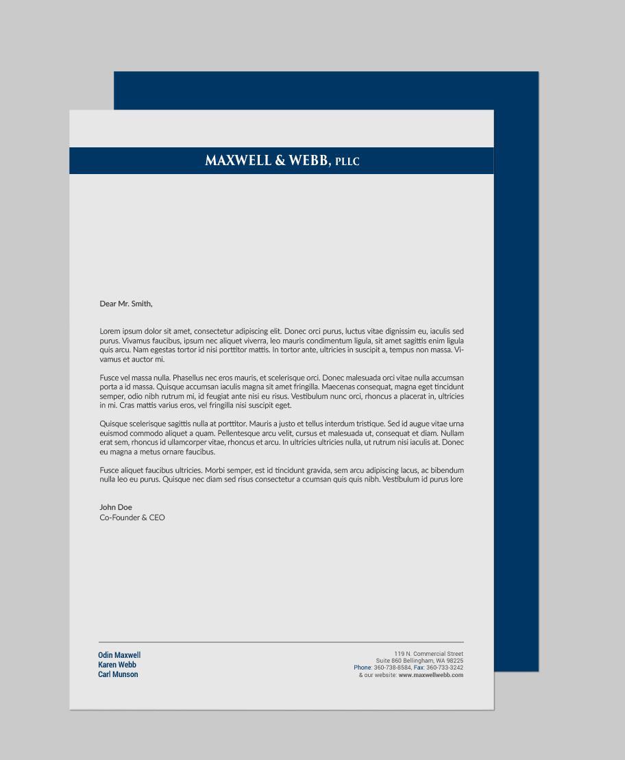 Stationery Design by chandrayaan.creative for Precedent Forms | Design #15494396