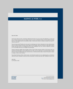 Stationery Design by chandrayaan.creative for Precedent Forms | Design: #15494396