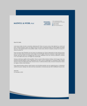 Stationery Design by chandrayaan.creative for Precedent Forms | Design: #15494409