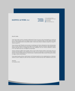Stationery Design by chandrayaan.creative for Precedent Forms | Design: #15494410
