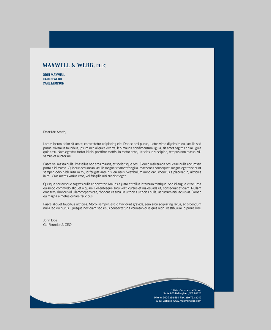 Stationery Design by chandrayaan.creative for Precedent Forms | Design #15494411