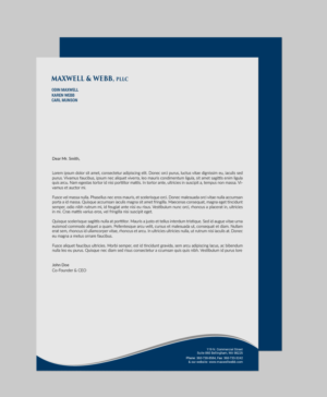 Stationery Design by chandrayaan.creative for Precedent Forms | Design: #15494411