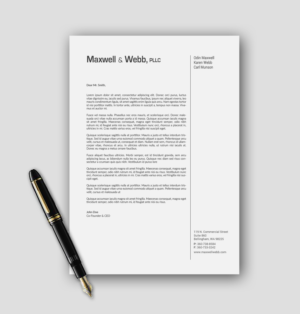 Stationery Design by chandrayaan.creative for Precedent Forms | Design: #15639521