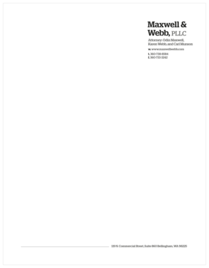Letterhead for 3 attorney Workers' Comp law firm | Diseño de Papelería por D Creative