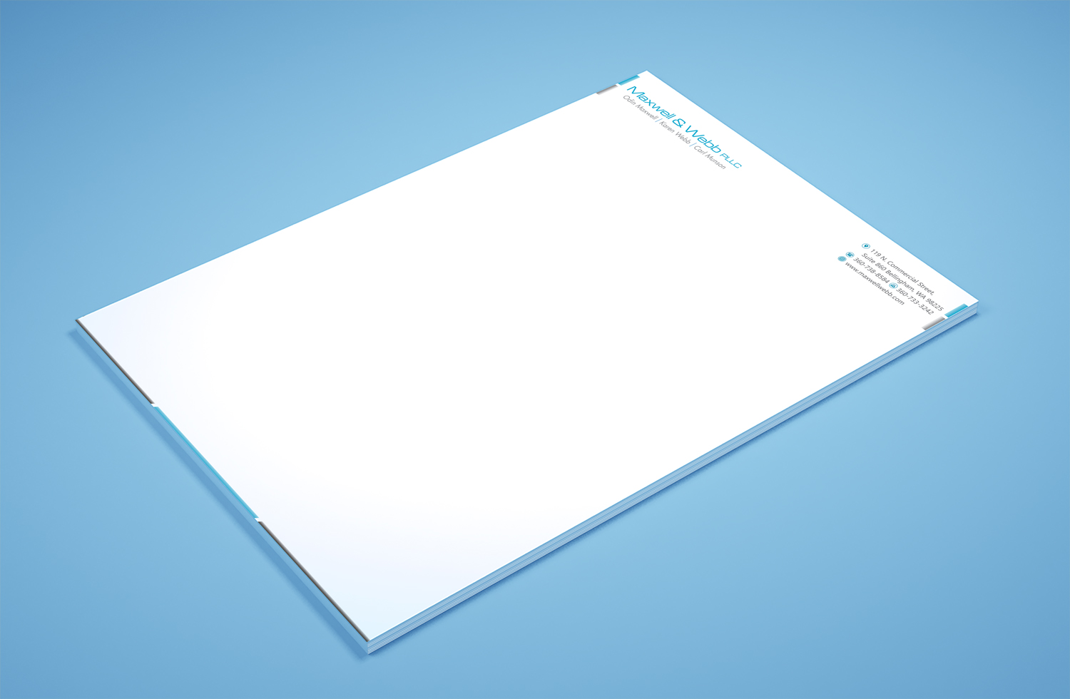 Stationery Design by Petter Goms for Precedent Forms | Design #15602704