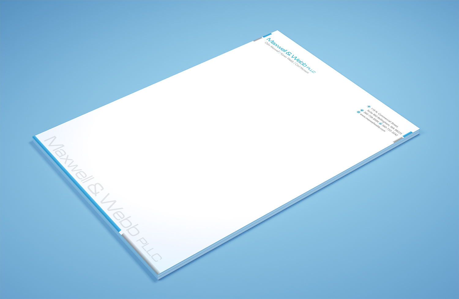 Stationery Design by Petter Goms for Precedent Forms | Design #15603876
