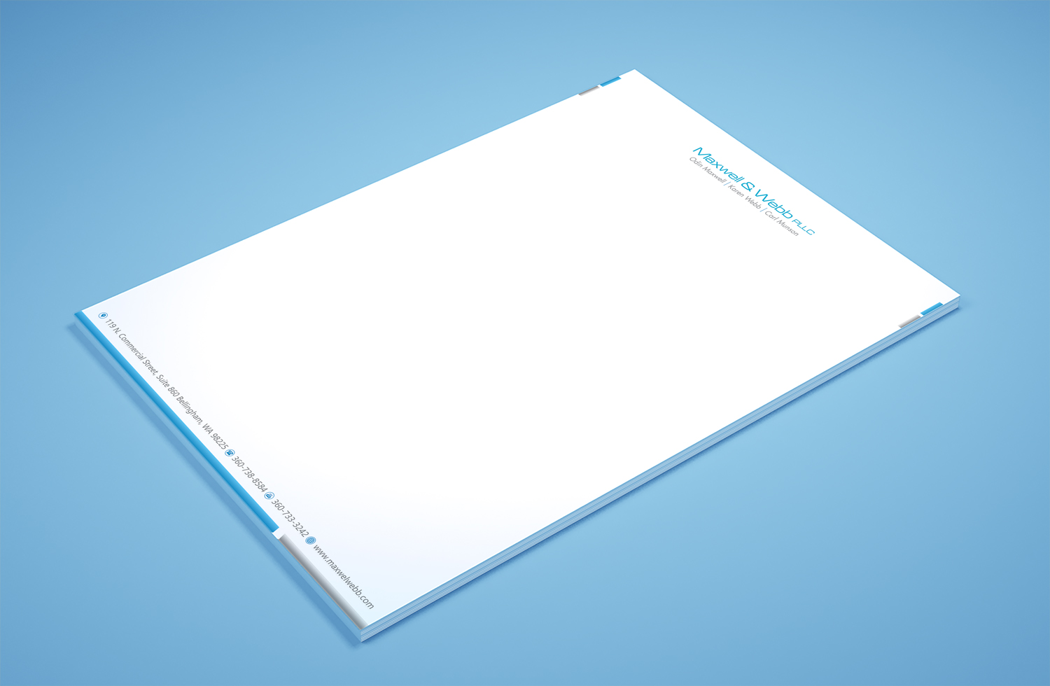 Stationery Design by Petter Goms for Precedent Forms | Design #15603879