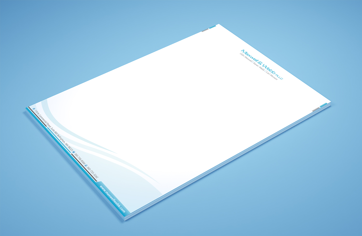Stationery Design by Petter Goms for Precedent Forms | Design #15603880