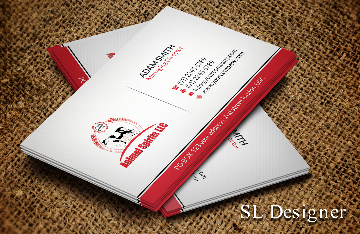 Business Card Design by SL Designer for this project | Design #15529359