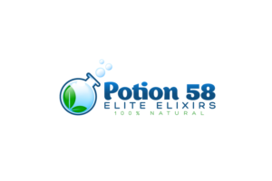 Potion 58  Elite Elixirs | Logo Design by jaime.sp