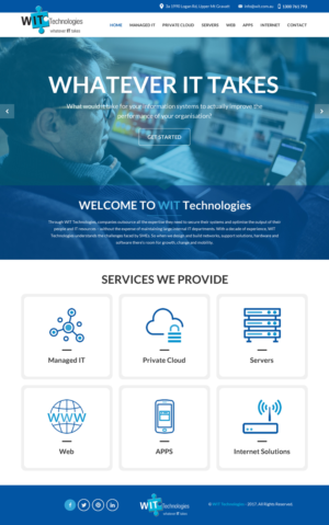 Diseño Web por rightway para WIT Technologies | Diseño: #15820157